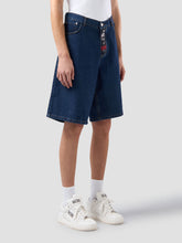 Denim Shorts with Logo - FULL PRICE ONLY | GCDS