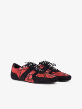 Sneaker Lace-Up Python - Red | GCDS