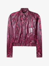 Python print jacket - Fuchsia | GCDS