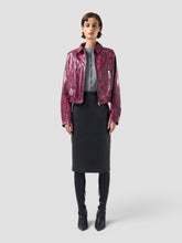 Python print jacket - Fuchsia | GCDS
