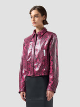 Python print jacket - Fuchsia | GCDS
