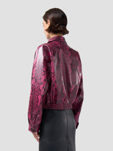 Python print jacket - Fuchsia | GCDS