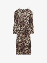 Leopard Waffle Fabric Dress - FULL PRICE ONLY | GCDS