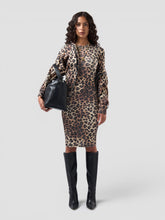 Leopard Waffle Fabric Dress - FULL PRICE ONLY | GCDS