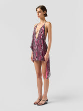 Python-Print Dress - Dalla passerella | GCDS