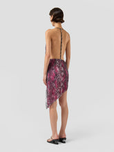Python-Print Dress - Dalla passerella | GCDS