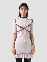 Dress with lace details