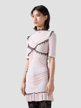Dress with lace details