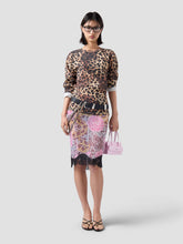 T-Shirt a Maniche Lunghe Waffle Camouflage