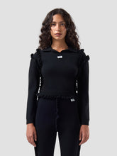 Polo in Maglia Medusa - Nero | GCDS
