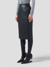 Midi Pencil Skirt - Black | GCDS