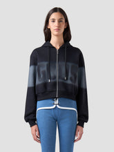 Spray Logo Zip Sweatshirt