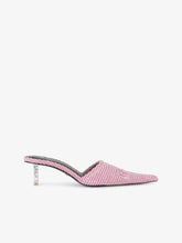Sabot in effetto velluto con tacco cubo - ALL FULL PRICE | GCDS