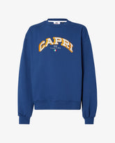 Capri Oversized Crewneck Sweatshirt - Capri Edition GCDS  | GCDS