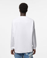 Eco Logo Long Sleeves T-shirt - White | GCDS