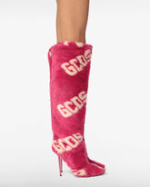 Faux Fur Logo Boots - ALL FULL PRICE | GCDS