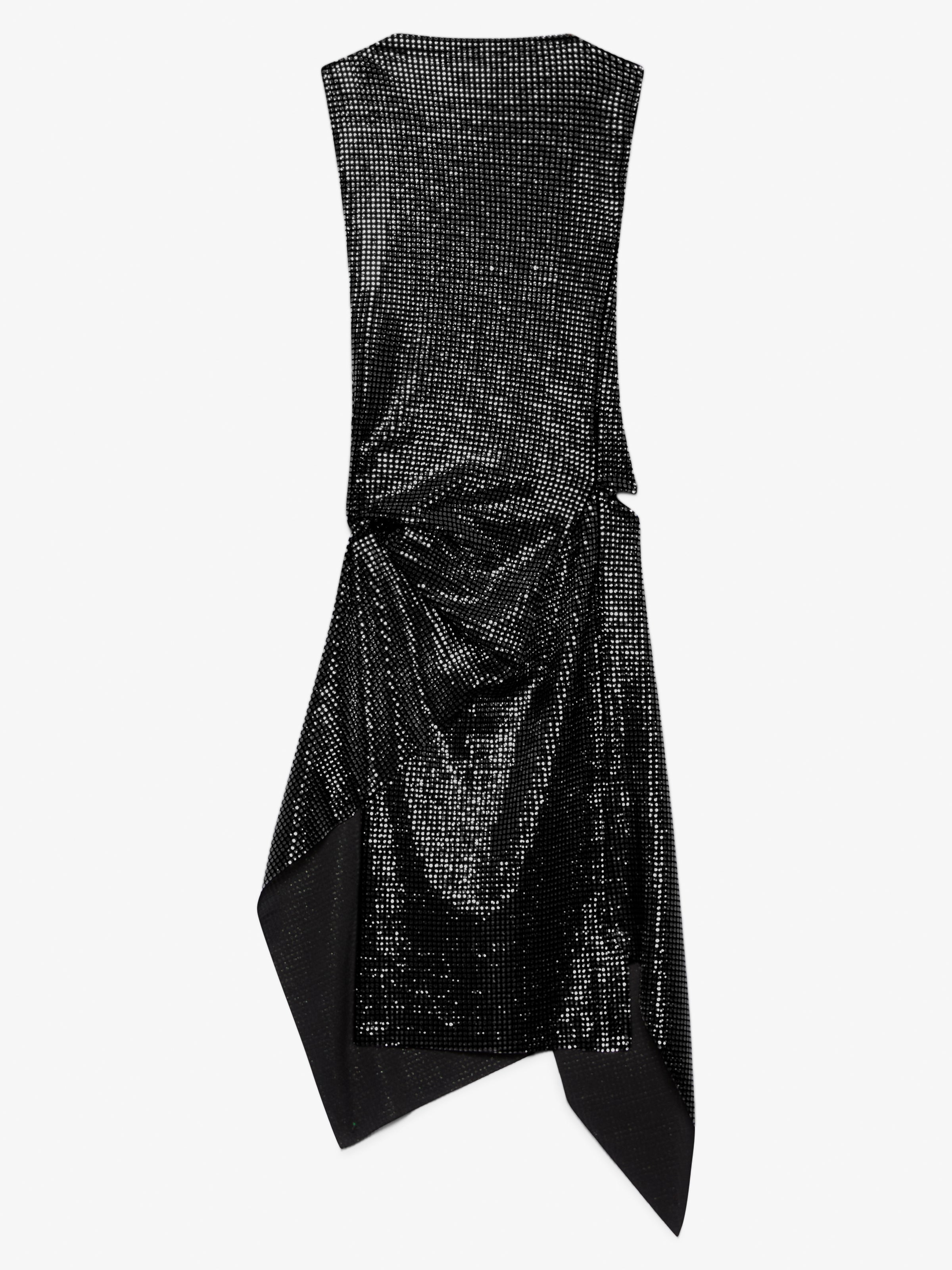 gcds mesh dress GCDS Net mesh long dress
