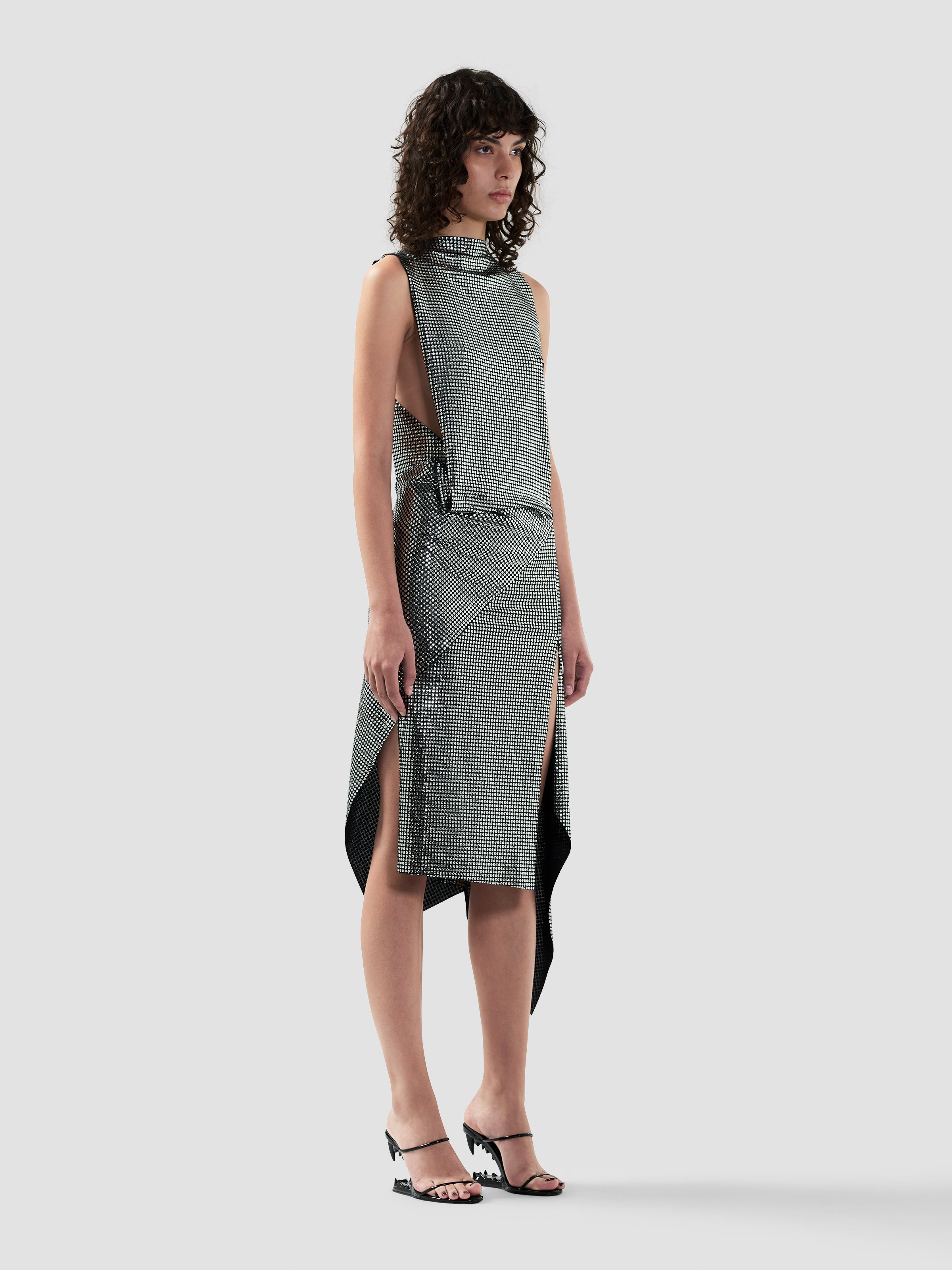 sparkling midi dress Retrofete