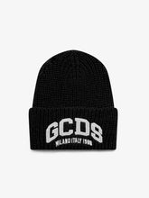 Logo Lounge Beanie - Black | GCDS