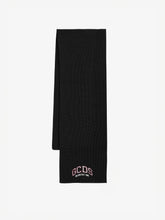 Logo Lounge Scarf - Black | GCDS