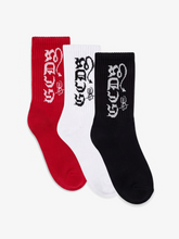 Set of 3 pairs of Evil Logo Socks - Boy | GCDS