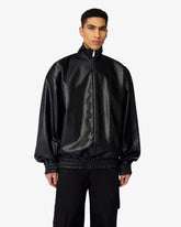 Faux Leather Oversized Jacket - Archive | GCDS