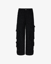 Ultracargo Tweed Trousers - Abbigliamento Donna | GCDS