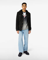 Gcds Graffiti Wide Denim Trousers - Archive | GCDS