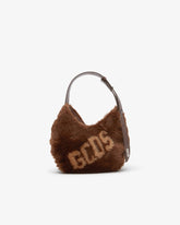 Comma Small Faux Fur Logo Twist Bag - Archive | GCDS