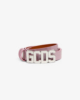 Glitter Logo Belt - Archive | GCDS