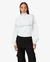 Bling Gcds Half Zip Sweatshirt - Archive | GCDS