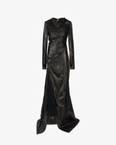 Leather Long Dress - Archive | GCDS