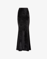 Velvet Long Skirt - Archive | GCDS