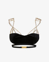 Gcds Bling Velvet Bra - Archive | GCDS