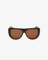 Shield Soft Sunglasses GD0074 - Brown | GCDS