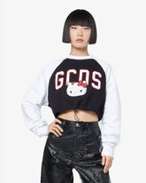 Felpa crop con cappuccio Hello Kitty - Abbigliamento Donna | GCDS