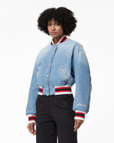 Hello Kitty Denim Bomber - Women