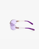 GD0032 Oval Sunglasses - Archive | GCDS