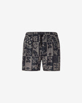 Checkboard Print Swim Shorts - Archive | GCDS