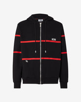 Gcds Low Logo Band Zip-Up Hoodie - Archive | GCDS