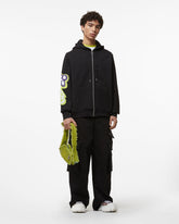 Checkboard Print Zip-Up Regular Hoodie - Archive | GCDS