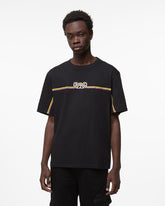 Waved Logo Loose T-Shirt - Archive | GCDS