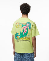 Surfing Wirdo Printed Loose T-Shirt - Archive | GCDS