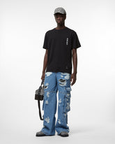 Ripped Ultracargo Denim Trousers - Archive | GCDS