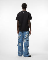 Ripped Ultracargo Denim Trousers - Archive | GCDS