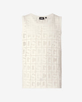 Gcds Monogram Macramè Tank Top - Archive | GCDS