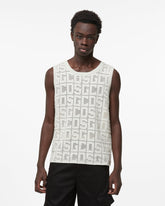 Gcds Monogram Macramè Tank Top - Archive | GCDS