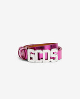 Metallic Logo Belt - Archive | GCDS