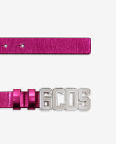 Metallic Logo Belt - Archive | GCDS