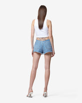 Gcds Bling Denim Shorts - Archive | GCDS